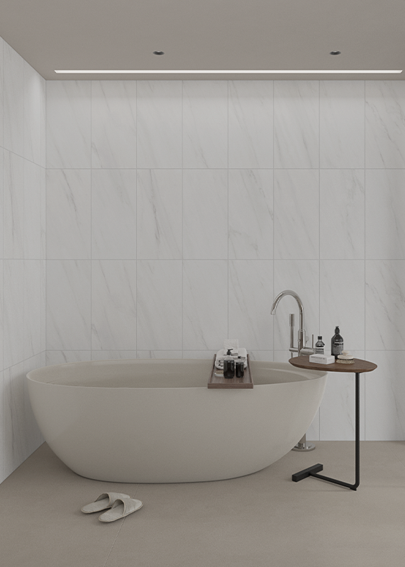 Hurtig installation, klasse A Brandklassificering Minecore Easytile Calcium Silicate Vægpanel